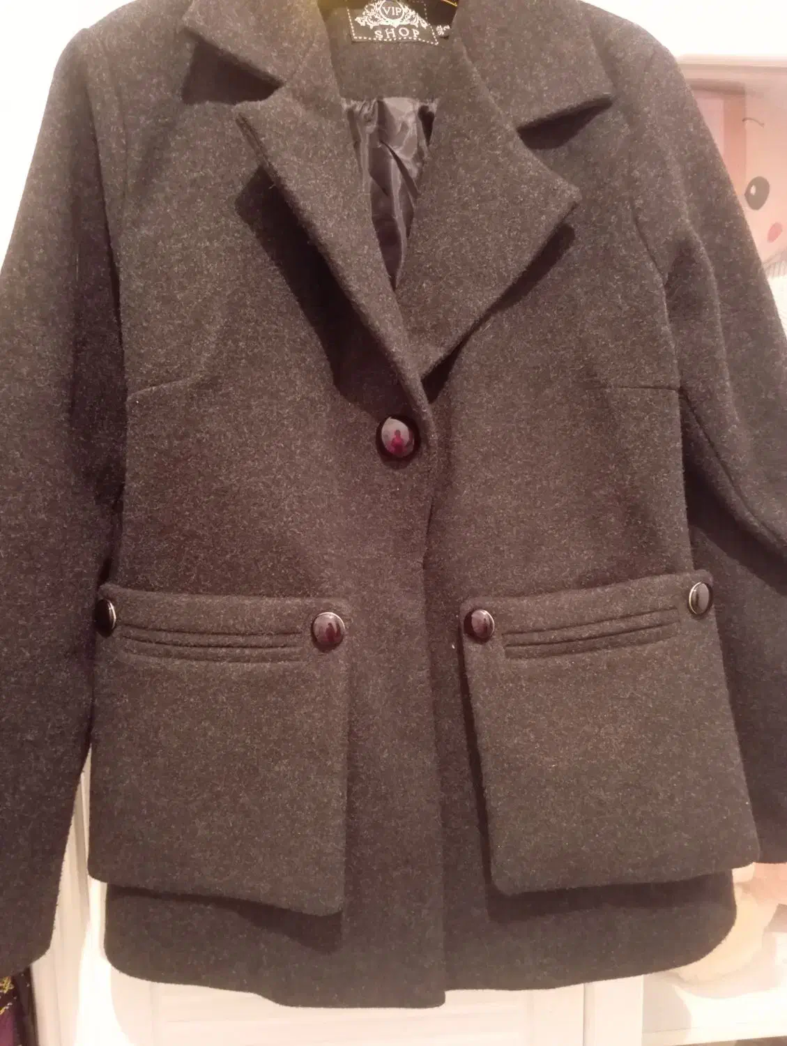 پالتو فوتر کاملا نو|لباس|هشترود, |دیوار