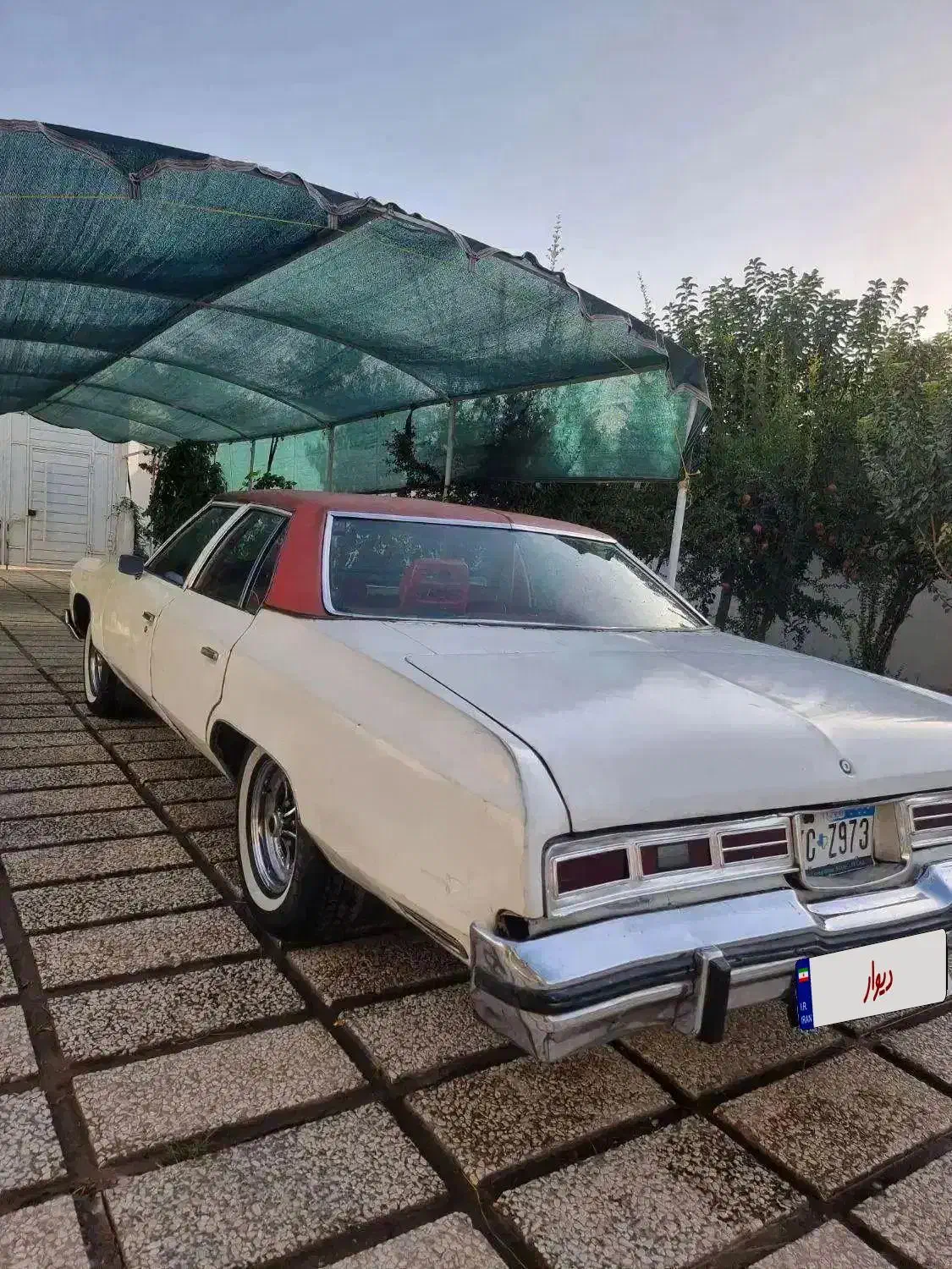 شورولت ایمپالا ۱۹۷۵ دو دستگاه ،کادیلاک بیوک بلیزر|خودرو کلاسیک|ری, شهادت|دیوار