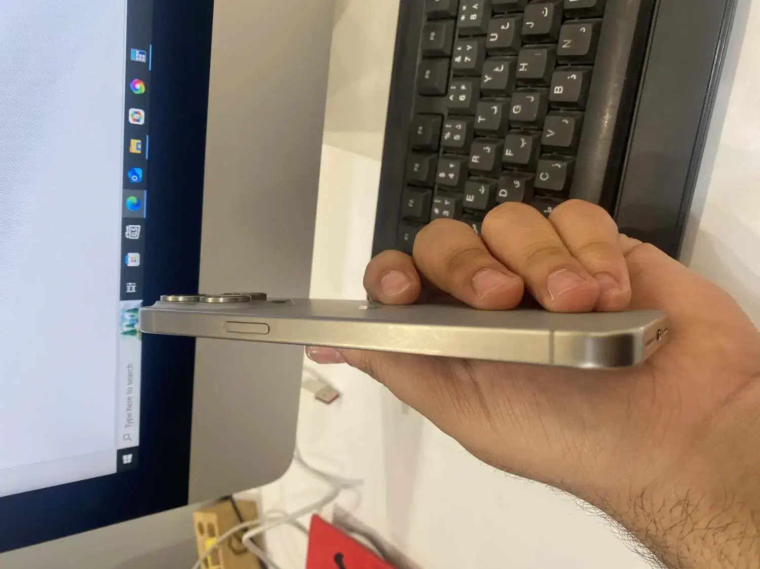 گوشی 15پرومکس 256g zaa|موبایل|یزد, |دیوار