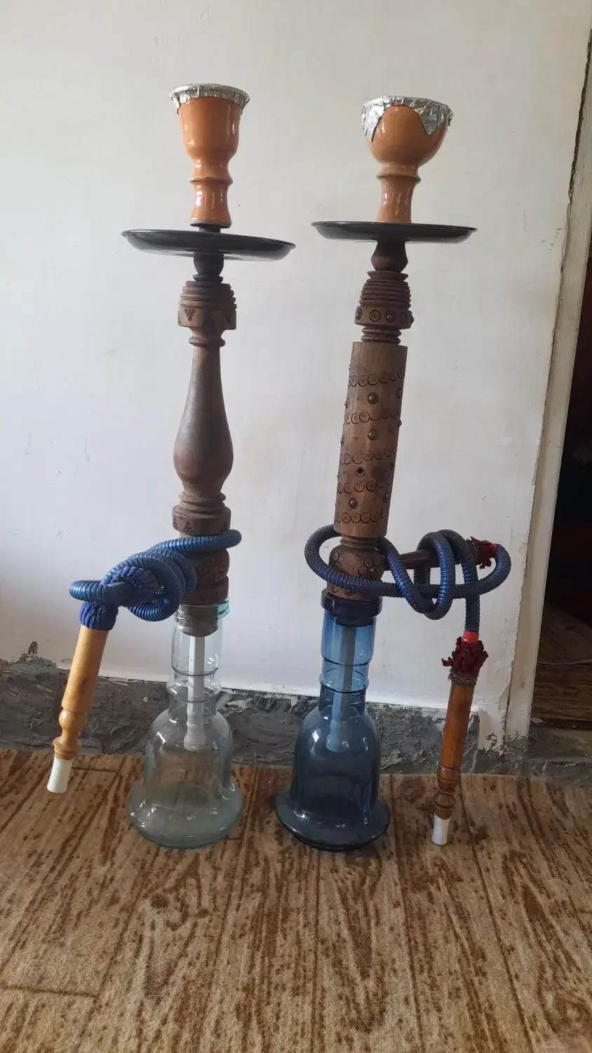 قلیان چوبی|صنایع دستی و سایر لوازم تزئینی|رشت, یخسازی|دیوار