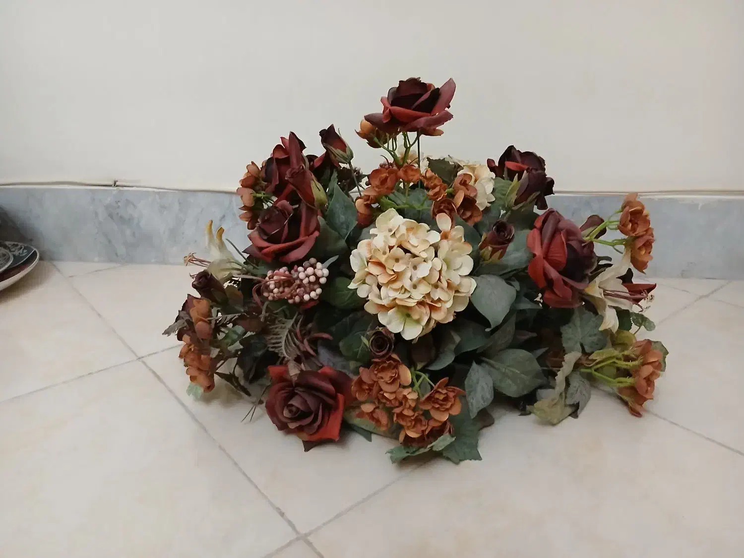 سبدوگلدان گل مصنوعی|گل مصنوعی|اصفهان, خانه اصفهان|دیوار