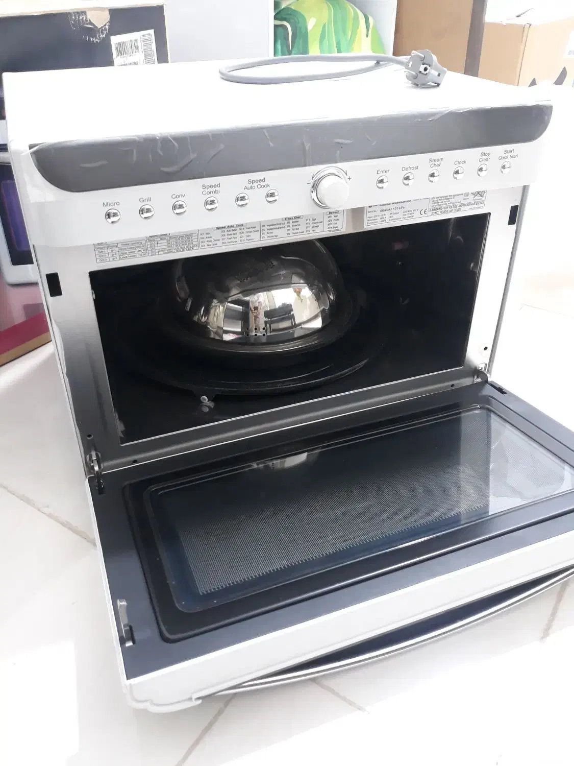 مایکرویو و ماکروفر سولاردم ال جی اصل کره|اجاق گاز و لوازم برقی پخت‌وپز|کرج, فاز ۳ گوهردشت|دیوار