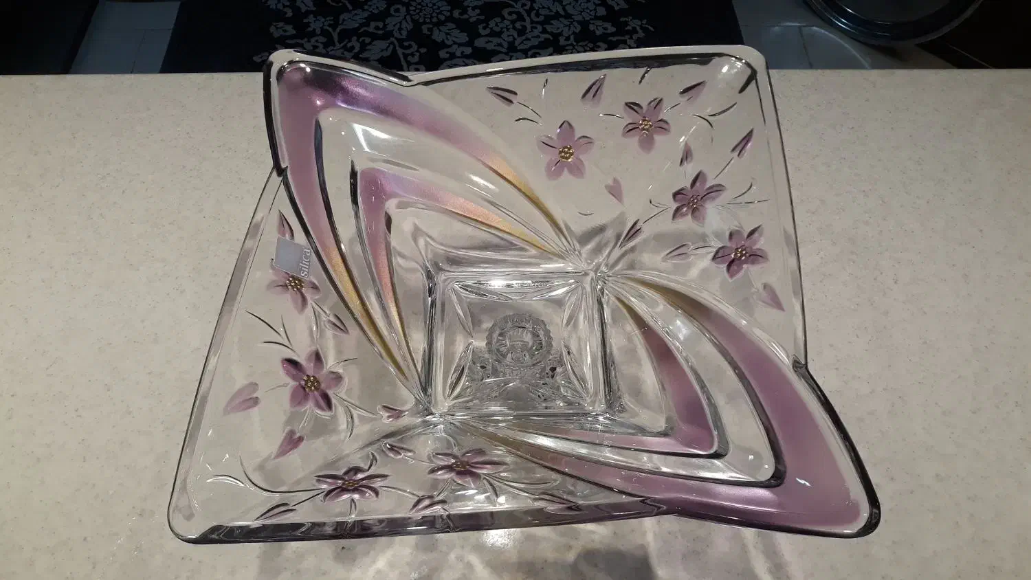 میوه خوری وشیرینی خوری وبشقاب وکاسه کریستال|ظروف سرو و پذیرایی|مشهد, گلبرگ|دیوار