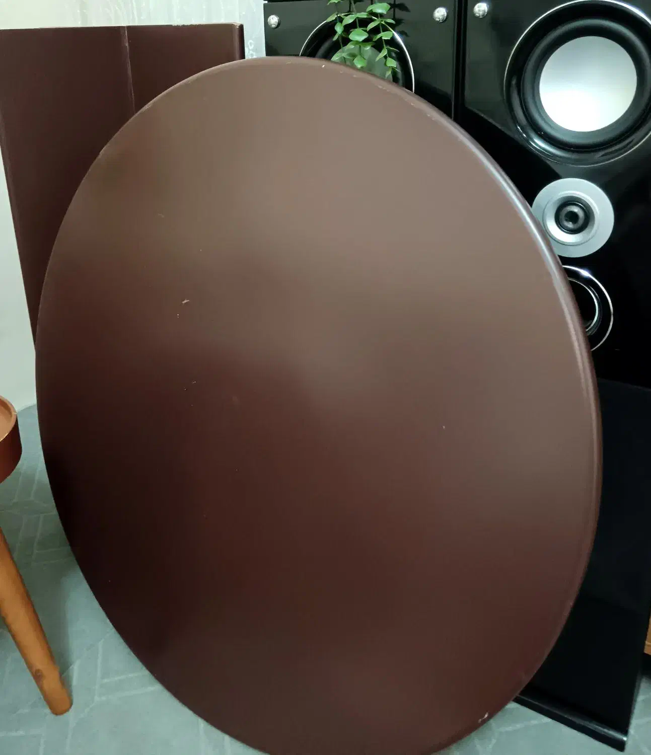 میز گرد ام دی اف|میز تلفن|کرج, شهرک بنفشه|دیوار