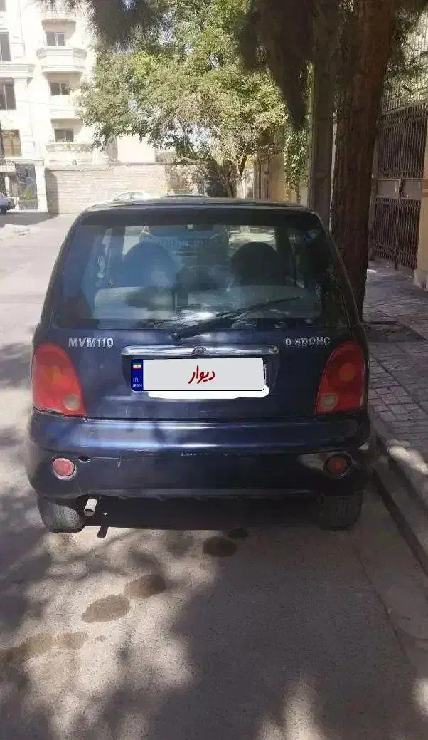 ام وی ام 110سه سیلندر|خودرو سواری و وانت|مشهد, مشکینی (شهرک غرب)|دیوار