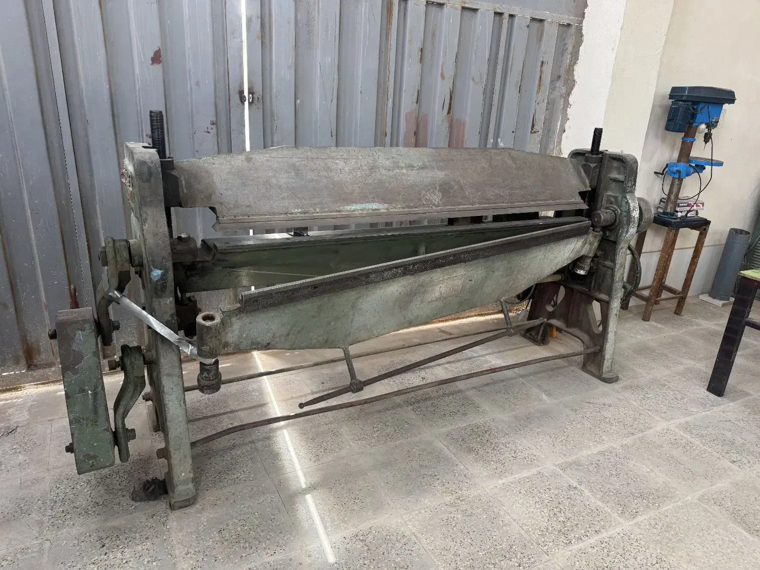 دستگاه خم کیاستی ۲متری برقی تک فاز|ابزارآلات|تفت, |دیوار