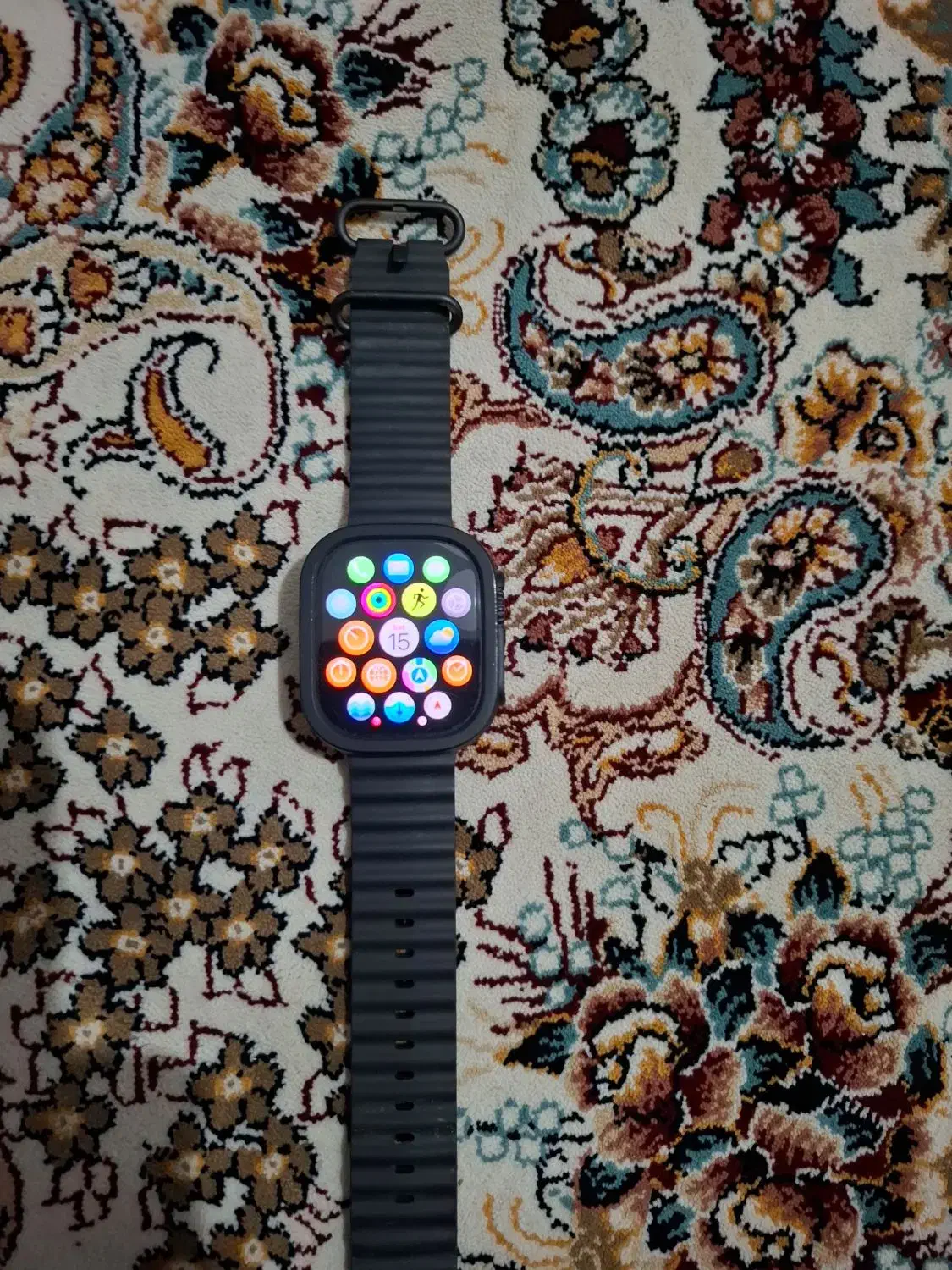 اپل واچ اولترا2مشکی 49m اصلی|لوازم جانبی موبایل و تبلت|بیستون, |دیوار