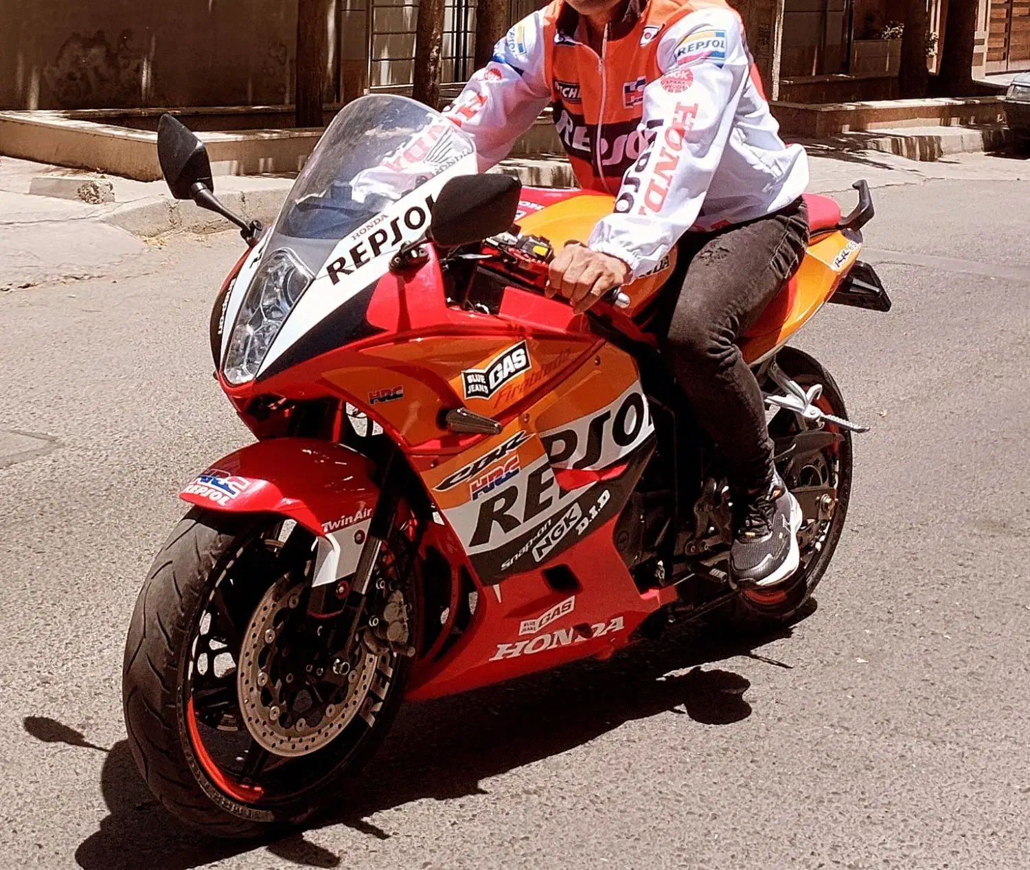 هیوسانگ cb gsx|موتورسیکلت|تهران, جنت‌آباد شمالی|دیوار