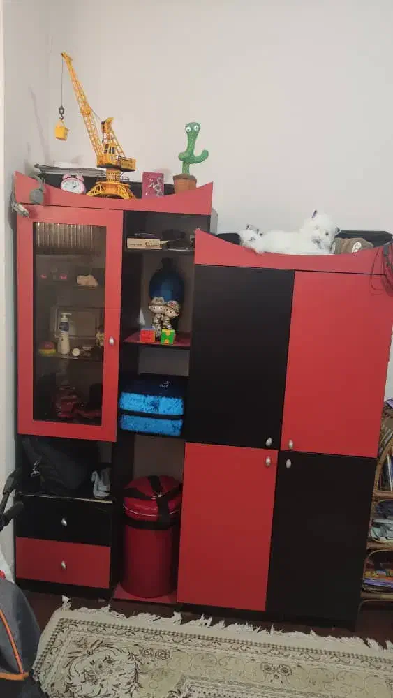 سرویس تخت و کمد نوجوان|تخت و سرویس خواب|شیراز, قلعه شاهزاده بیگم|دیوار