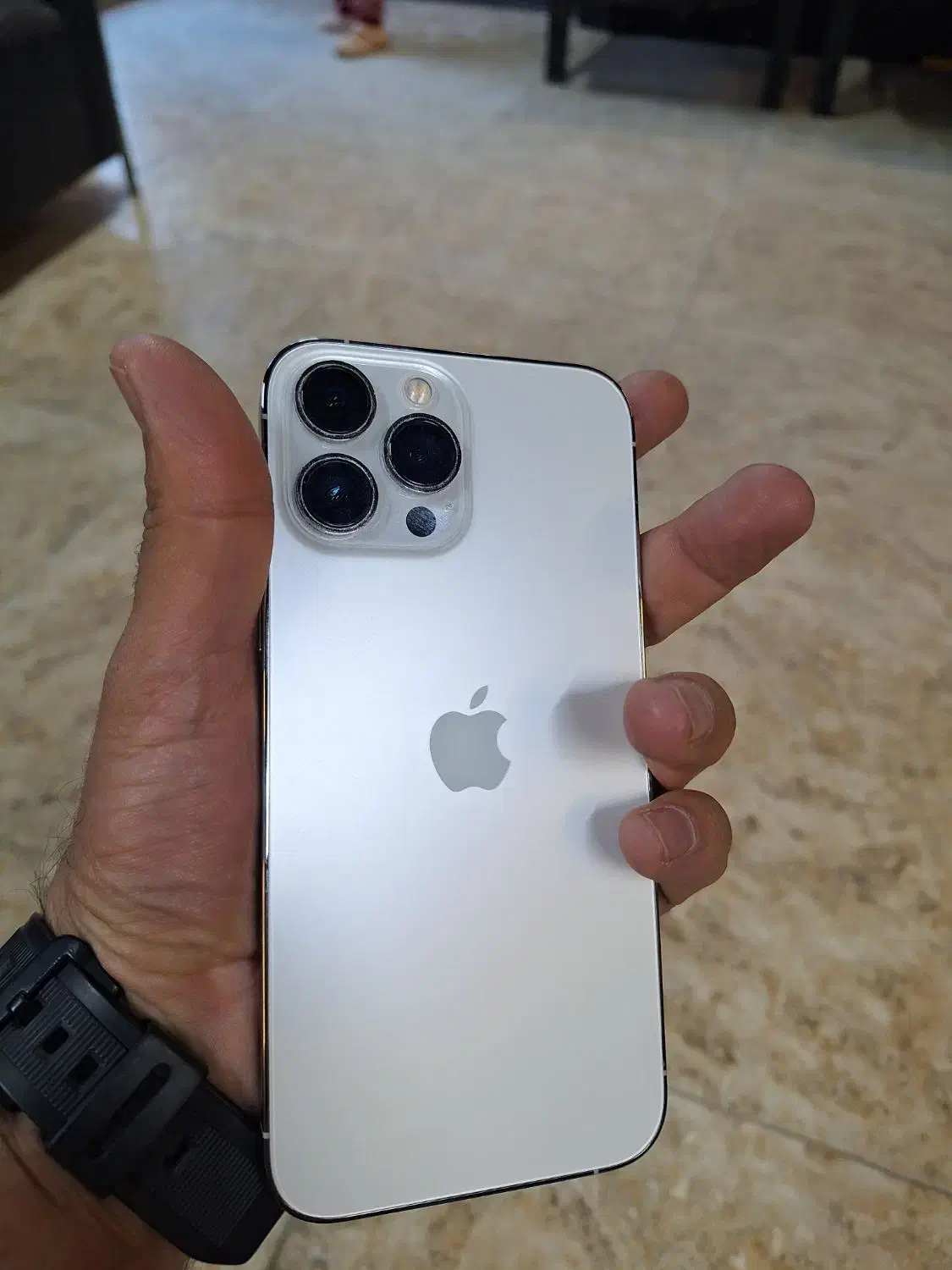 آیفون 13 پرو مکس سفید|موبایل|ملایر, |دیوار