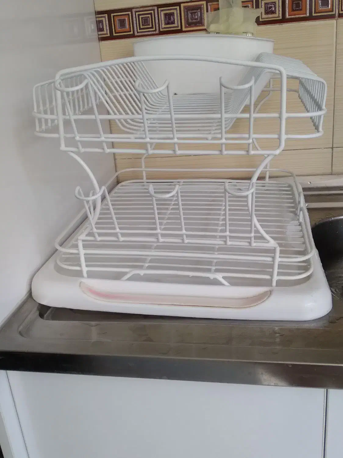 ابچکان رومیزی|آب‌چکان و نظم‌دهنده ظروف|اسلام‌شهر, شهرک قائمیه|دیوار