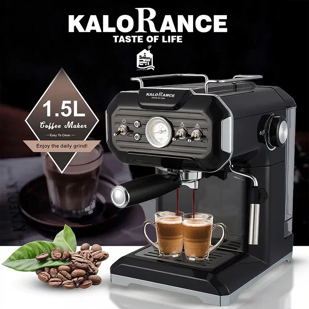 اسپرسوساز کلورانس ۲۰ بار مدل ۸۰۰۱ با پمپ ایتالیایی|سماور، چایساز، قهوهساز|مشهد, هنرور|دیوار