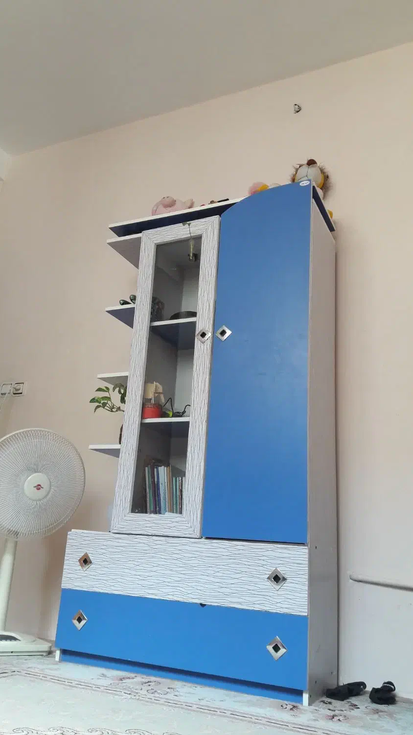 کمد بچه کاملا نو سالم|جاکفشی، کمد، دراور|بجنورد, |دیوار