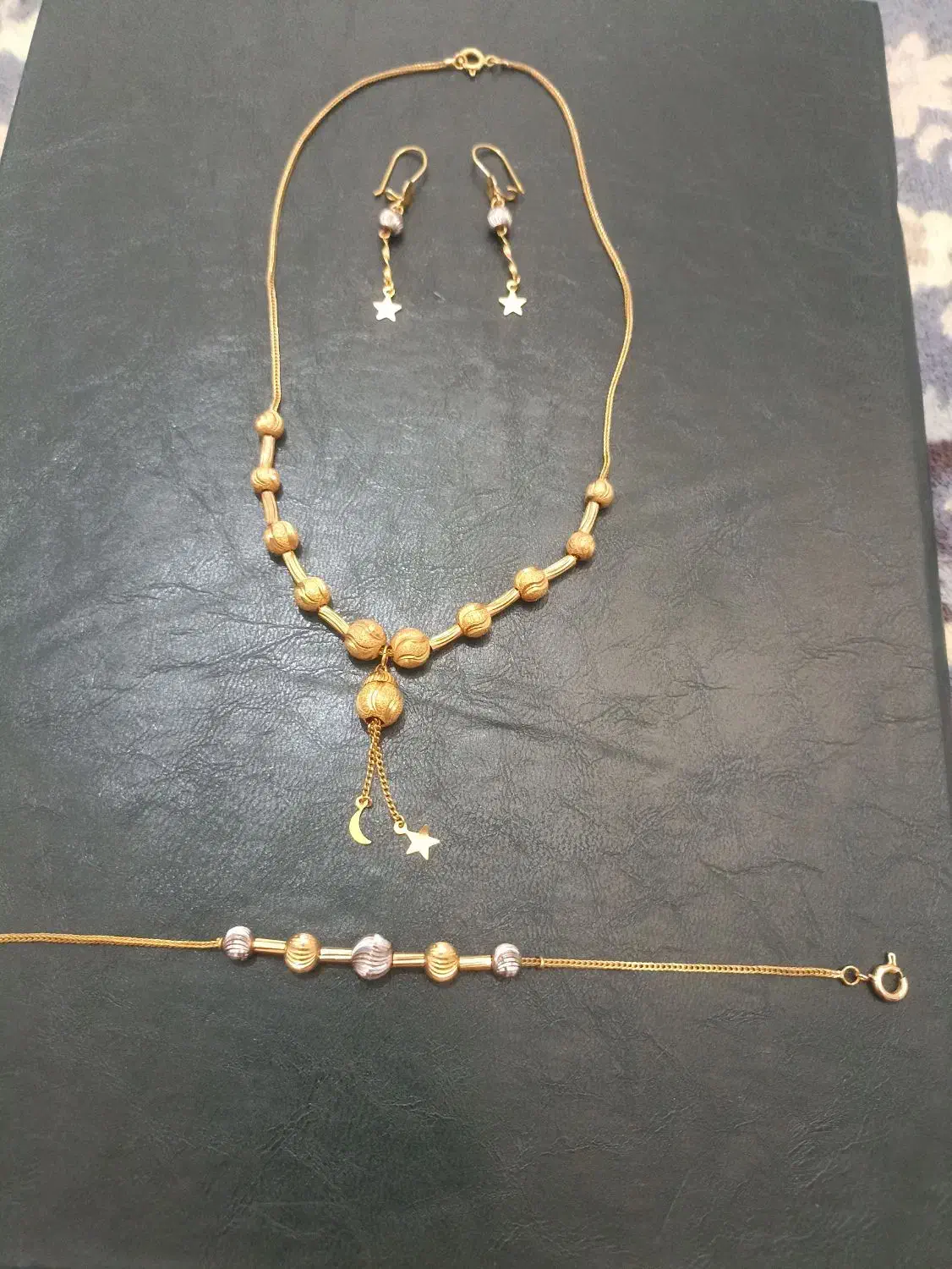 ست گردنبند ،دستبند،گوشواره گوی|جواهرات|شیراز, حومه شیراز|دیوار