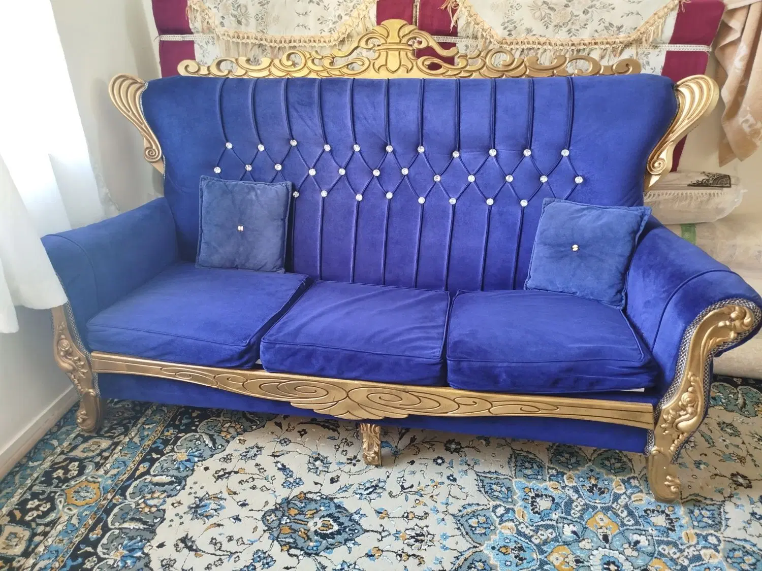 مبل پنج نفره|مبلمان خانگی و میز عسلی|تهران, مطهری|دیوار
