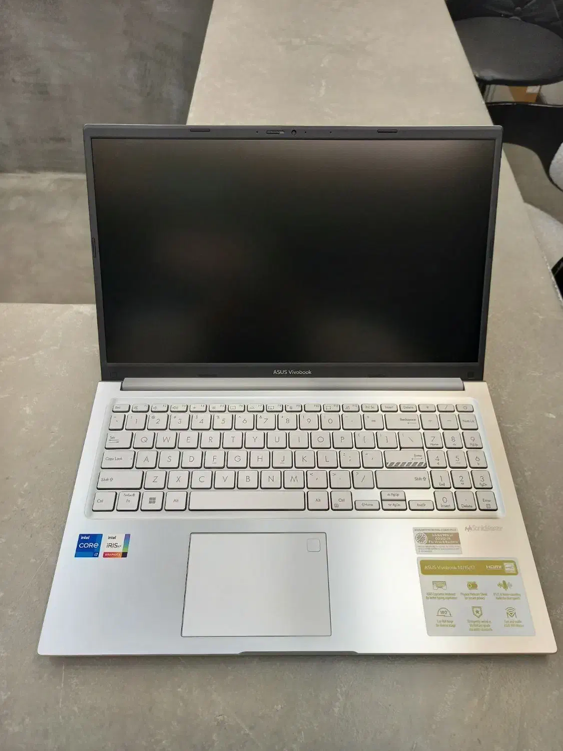 لپ تاپ نو ASUS VIVOBOOK X1605VA|رایانه همراه|شیراز, ملاصدرا|دیوار