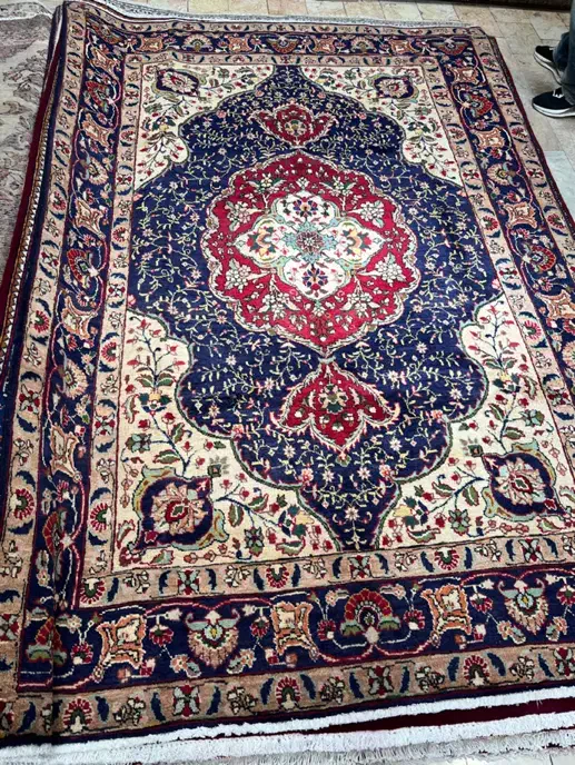 شش متری اذرشهر رنگ گیاهی|فرش|تهران, سعادت‌آباد|دیوار