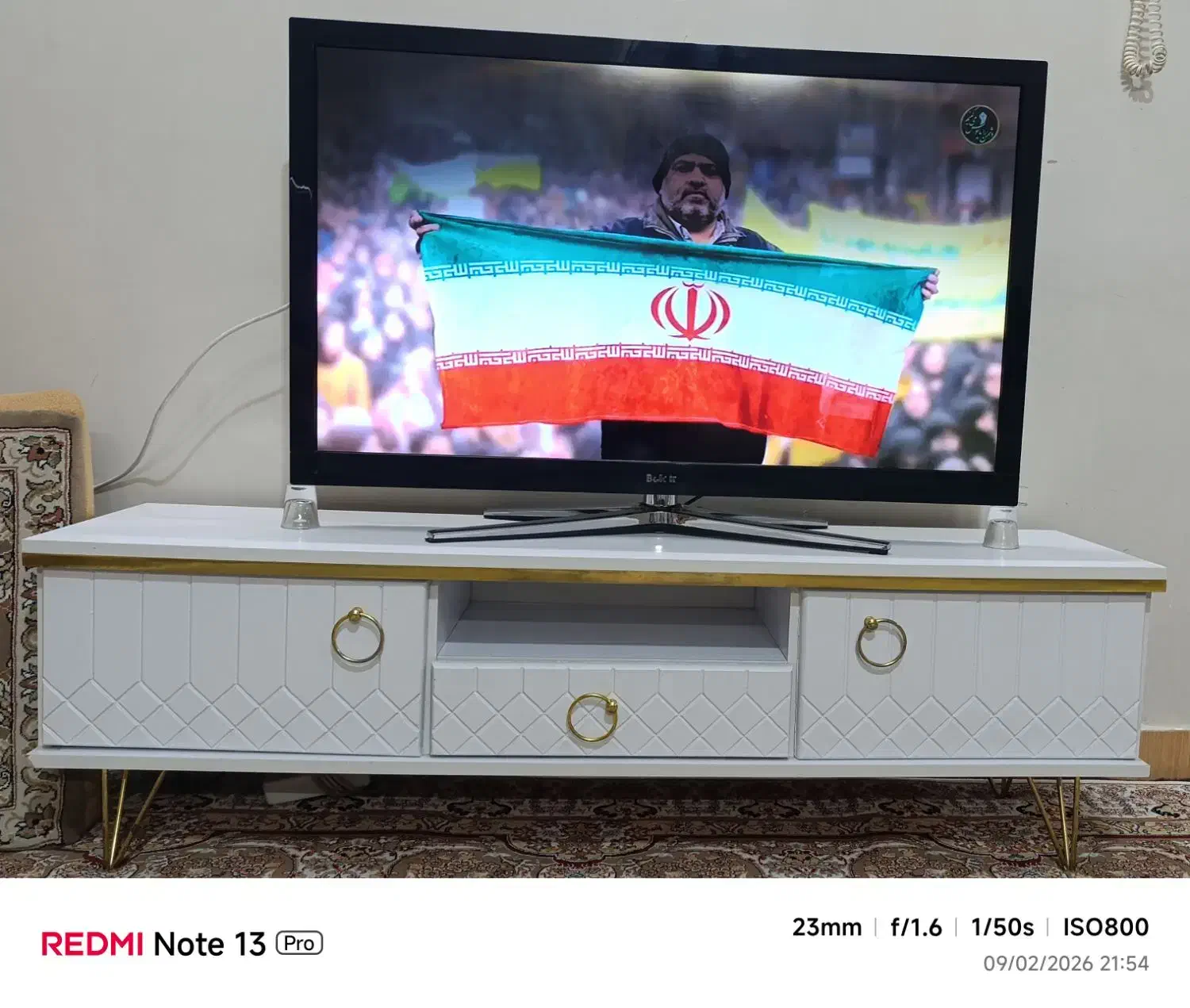 TV مارک بلر ۴۳اینچ|تلویزیون و پروژکتور|اسلام‌شهر, شهرک سالور|دیوار