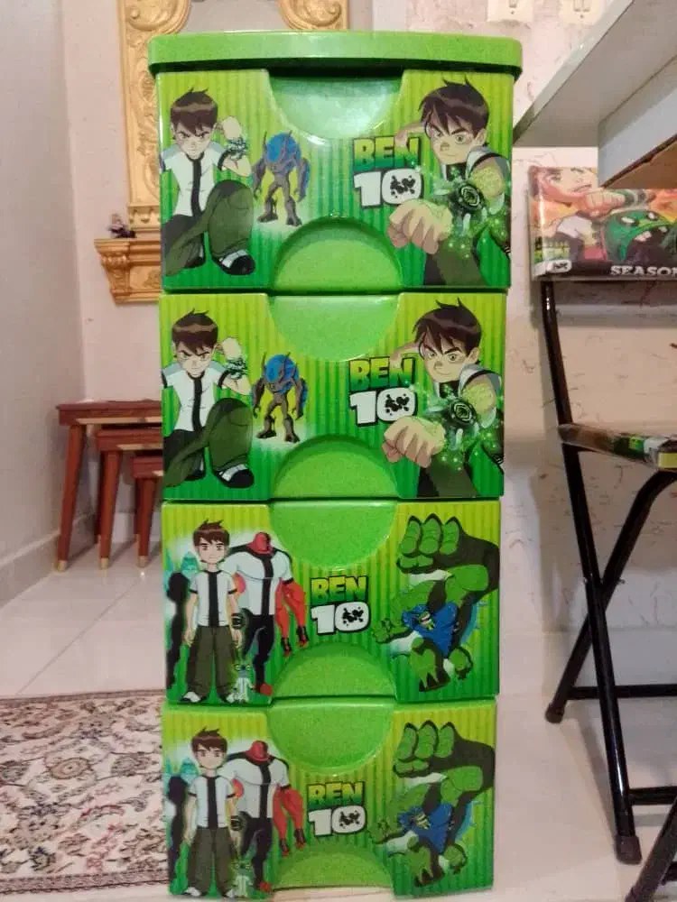 دراور پلاستیکی طرح بن تن 4 کشو|اسباب و اثاث بچه|ارومیه, |دیوار