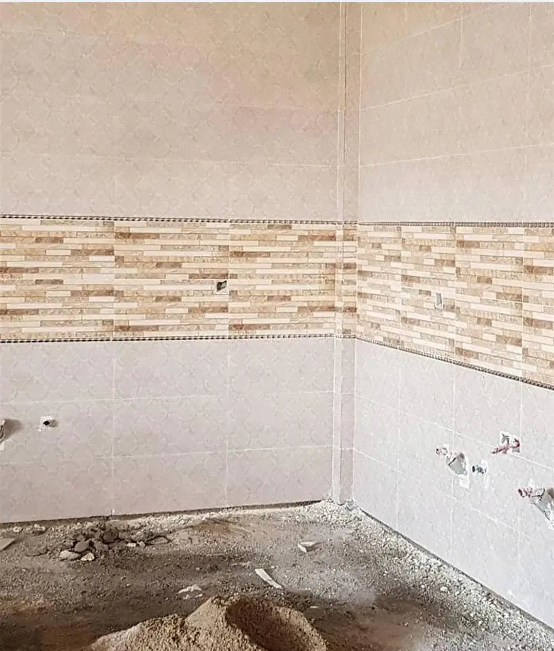 کاشی کاری، خرده کاری درون شهر و بیرون|خدمات پیشه و مهارت|یزد, |دیوار