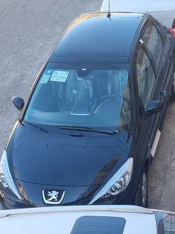 207 tu5  پانا مشکی قالپاق|خودرو سواری و وانت|مشهد, انقلاب|دیوار