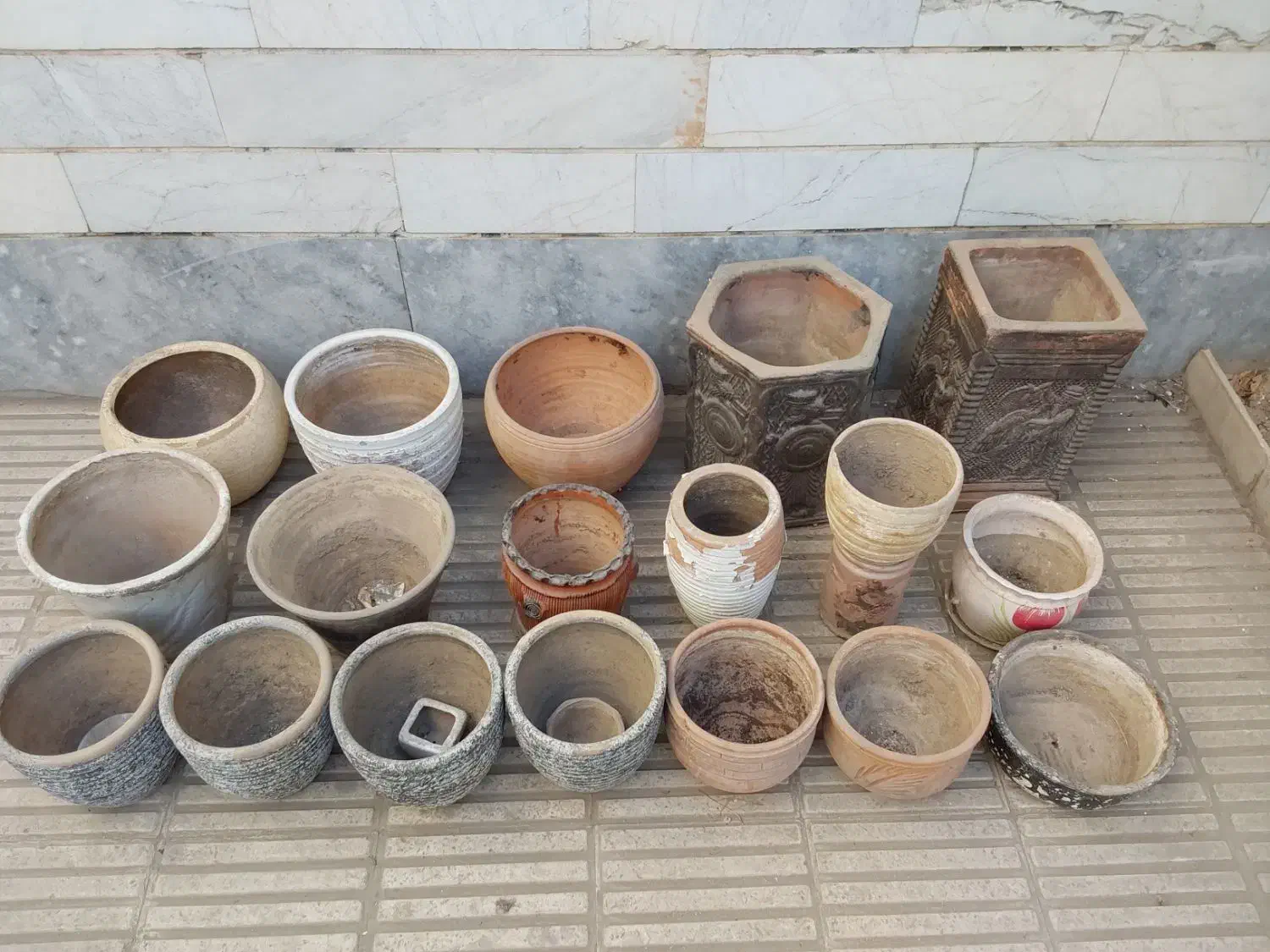 گلدان سفالی سالم|گل و گیاه طبیعی|تهران, افسریه شمالی|دیوار