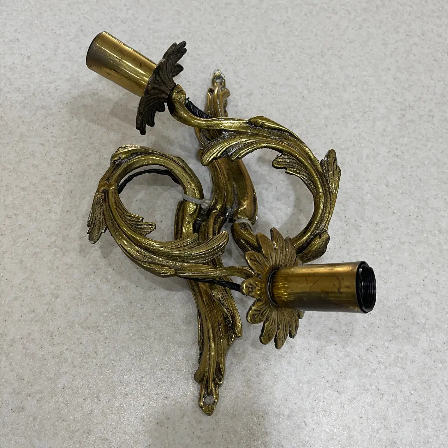 دوعدد لوستر سقفی برنز آنتیک|لوستر و چراغ آویز|تهران, تهران‌ویلا|دیوار