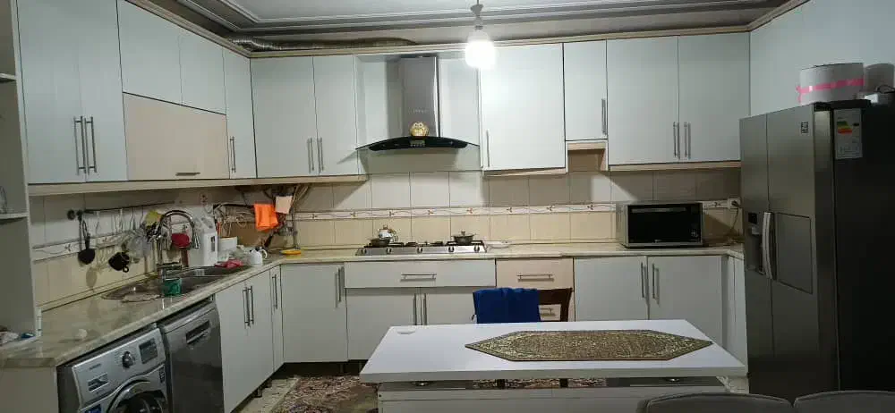 ۱۶متر کابینت سالم هود بیمکس،سینک اخوان|آبچکان و نظمدهنده ظروف|اسلامشهر, شهرک قائمیه|دیوار