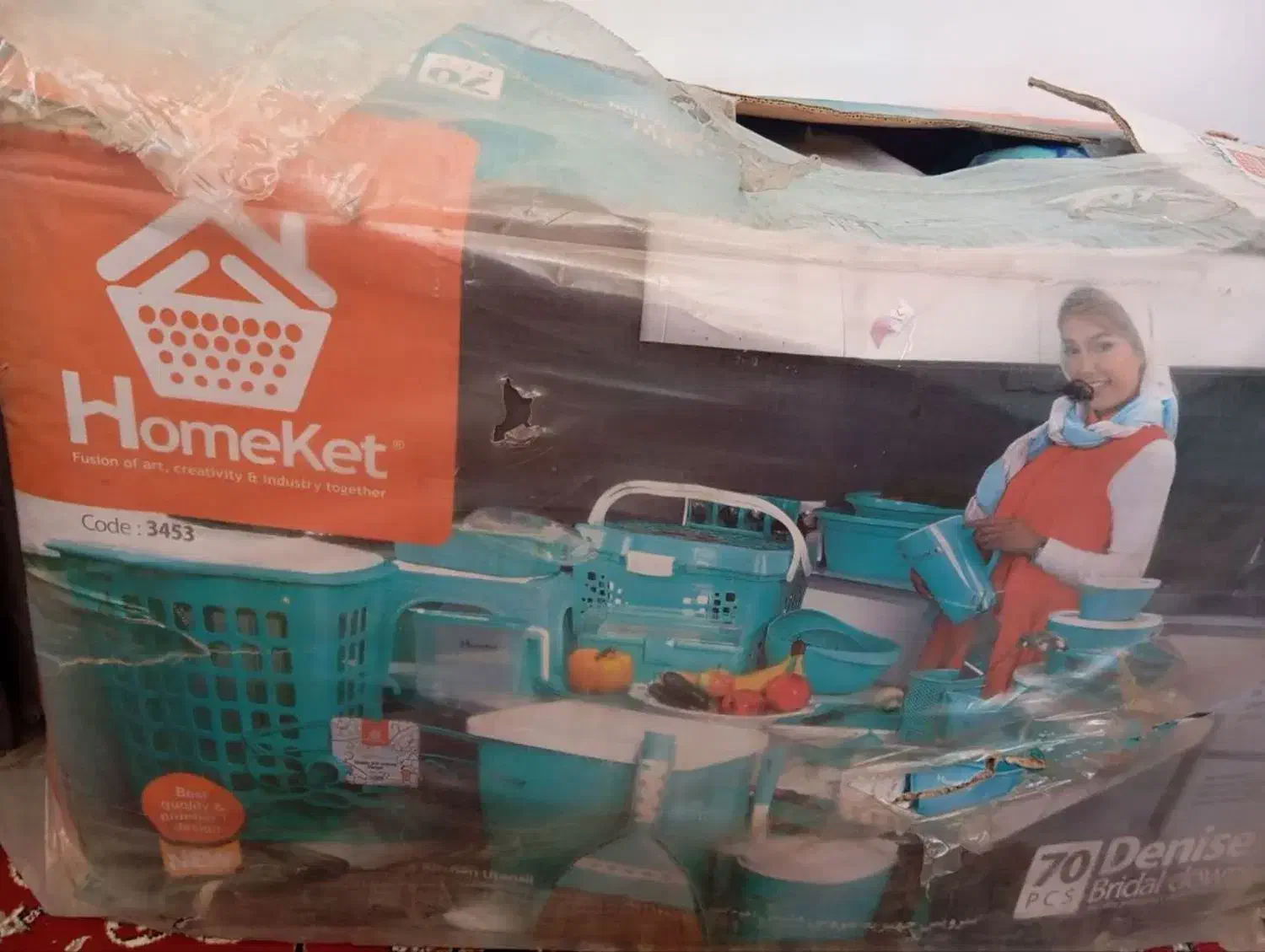 سرویس ۶۹پارچه|ظروف نگهدارنده، پلاستیکی، یک‌بارمصرف|خمینی‌شهر, |دیوار