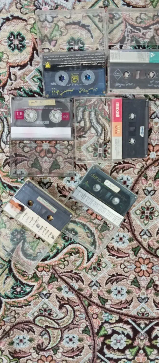 نوار کاست قدیمی سالم|فیلم و موسیقی|اهواز, منبع اب|دیوار