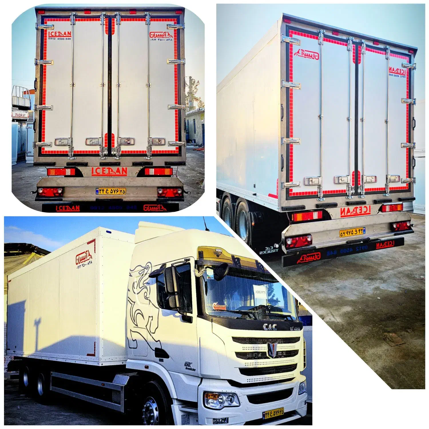 اتاق یخچالی کامیون C&C طراحی و تولید آیسران|قطعات یدکی و لوازم جانبی|رباطکریم, رباطکریم|دیوار
