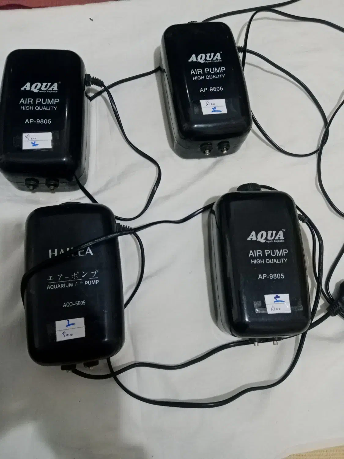 پمپ هوا|ماهی|سرایان, |دیوار