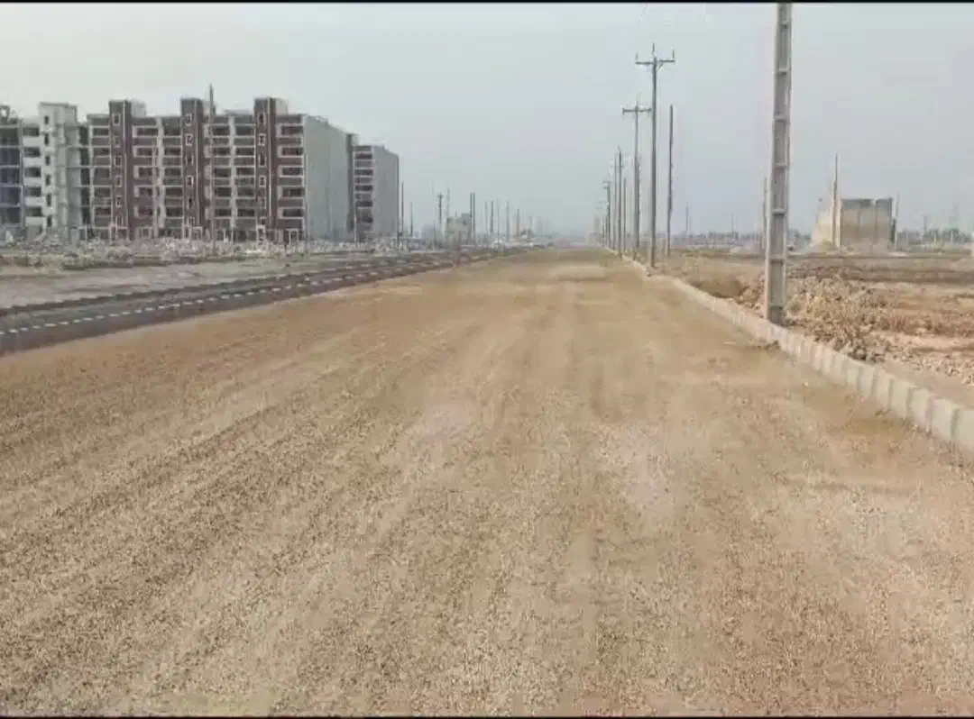 کیانشهر.ویلاشهر،زمین240متری،دادگستری،شمالی|فروش زمین و ملک کلنگی|اهواز, ویلاشهر|دیوار