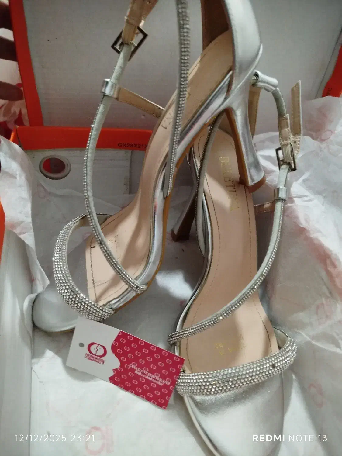 صندل مجلسی خیلی شیک پاشنه10سانت|کیف، کفش، کمربند|رامهرمز, |دیوار