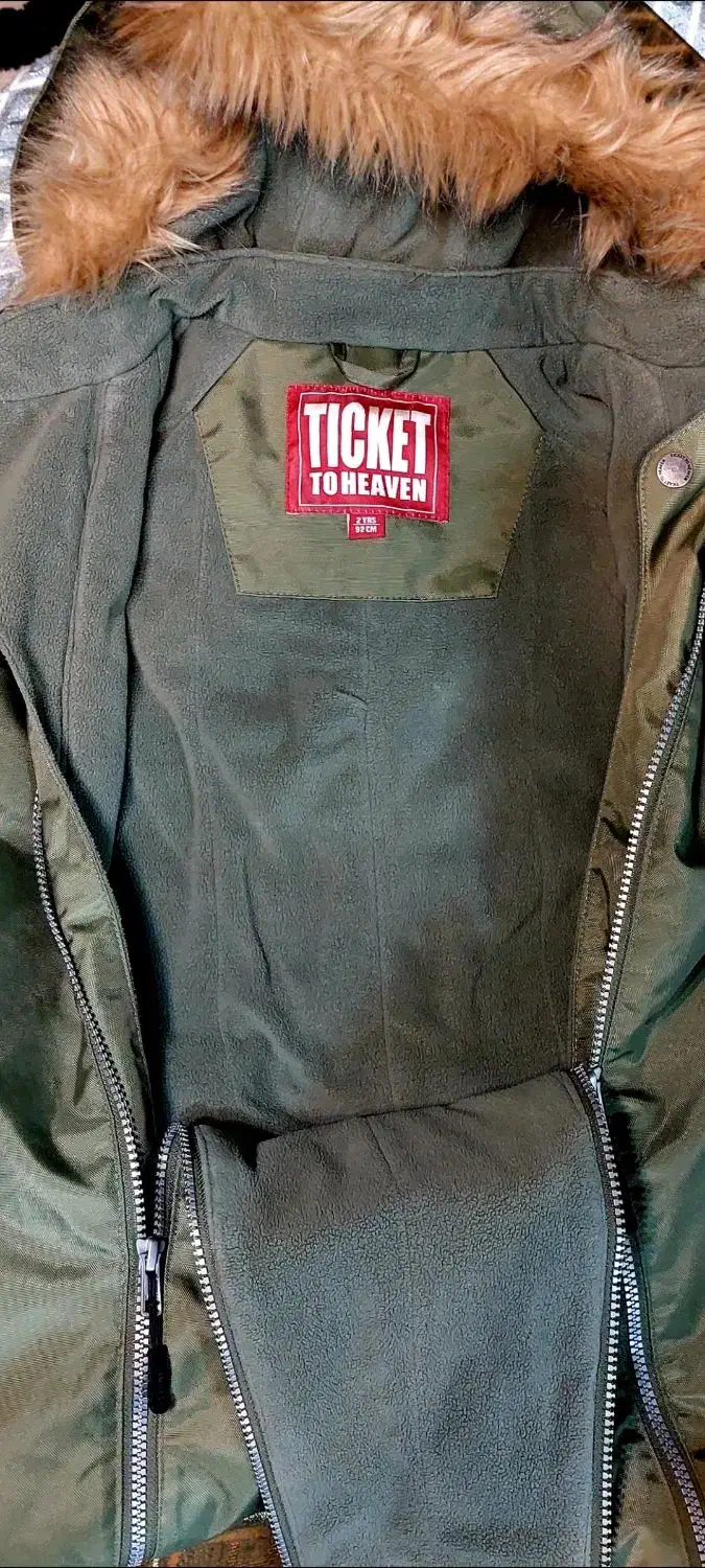 کاپشن سرهمی خارجی|کفش و لباس بچه|ری, فیروزآبادی|دیوار