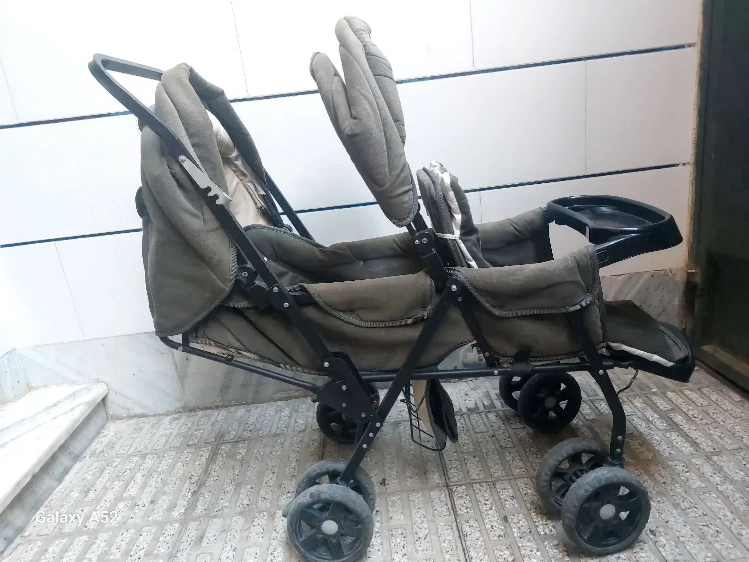 کالسکه دوقلو|کالسکه و لوازم جانبی|اصفهان, قائمیه|دیوار