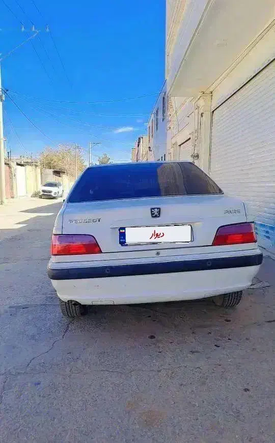 پژو پارس سفید  1400|خودرو سواری و وانت|گلزار, |دیوار