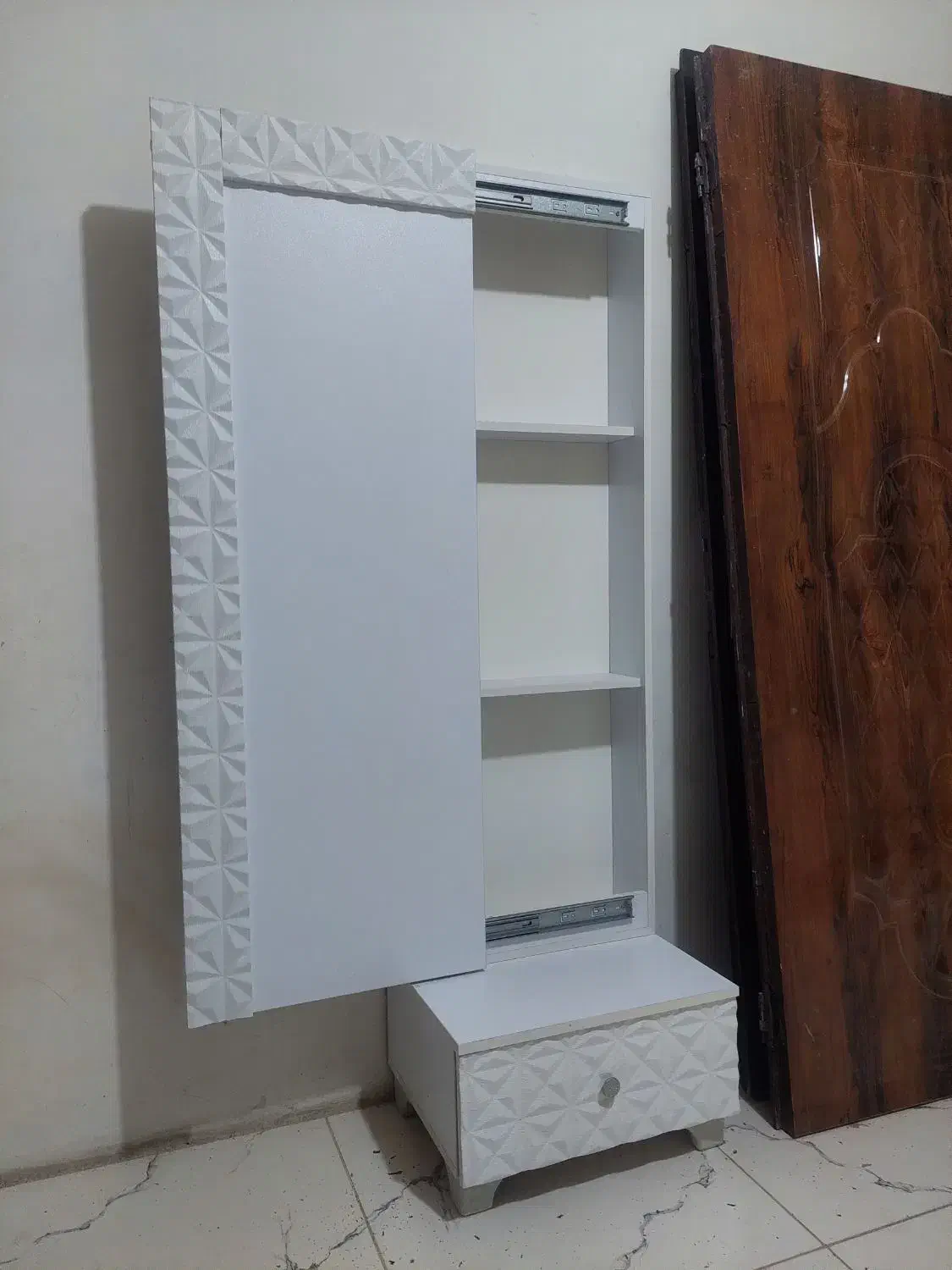 دراور MDF کشویی|جاکفشی، کمد، دراور|آمل, |دیوار