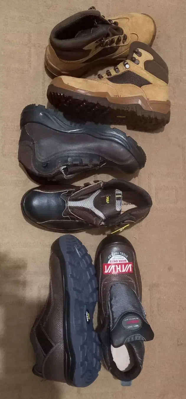 کفش کار .ایمنی چرم|کیف، کفش، کمربند|بیرجند, |دیوار