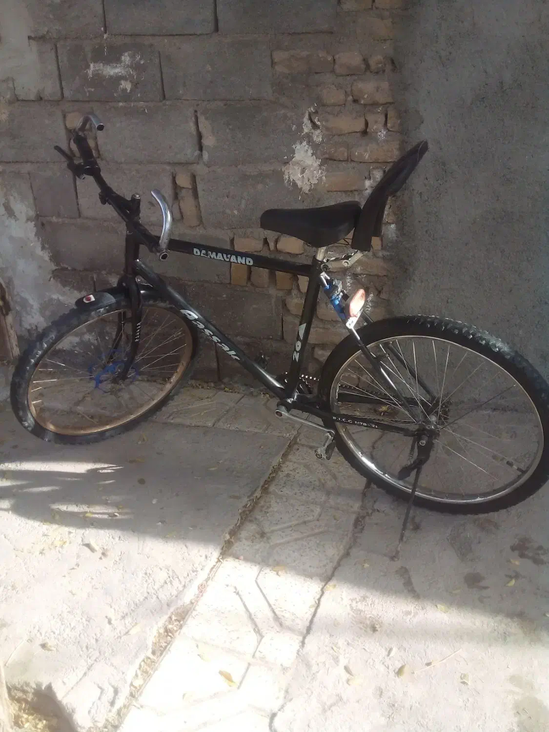 دوچرخه دماوند|دوچرخه، اسکیت، اسکوتر|تربت جام, باغ سنگان سفلی|دیوار
