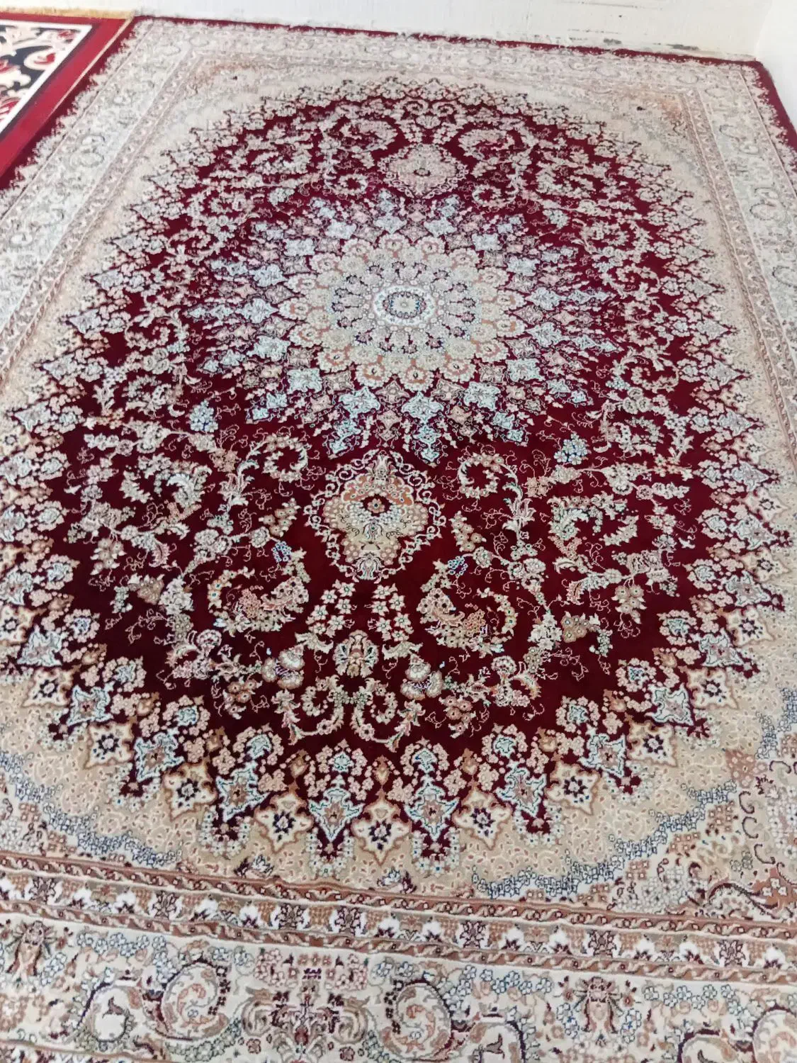 قالی درچه یک نه متری|فرش|آبادان, |دیوار