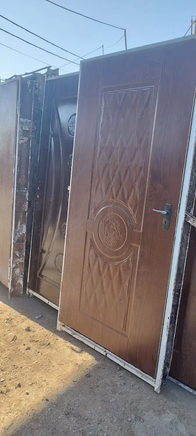 درب چوبی پنجره یو پی ویس دسته دوم|مصالح و تجهیزات ساختمان|کرج, بازار آهن|دیوار