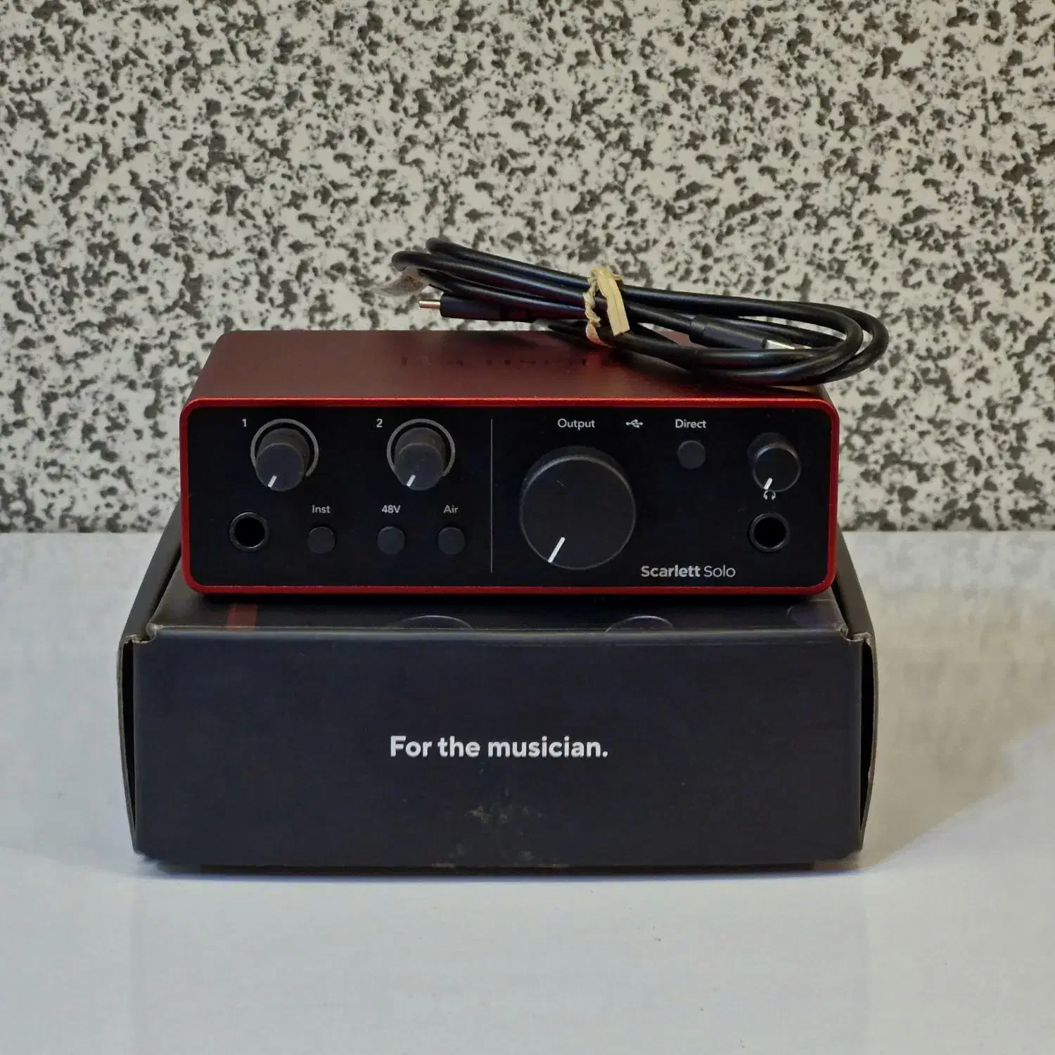 کارت صدای Focusrite Scarlett Solo (4th Gen)|آلات موسیقی|لاهیجان, شهرک جانبازان|دیوار