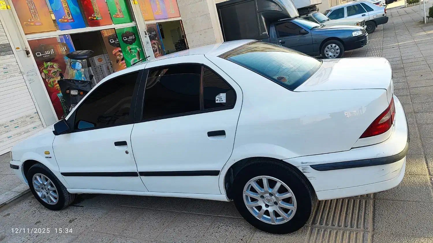 سمند ef7|خودرو سواری و وانت|شیراز, محراب|دیوار