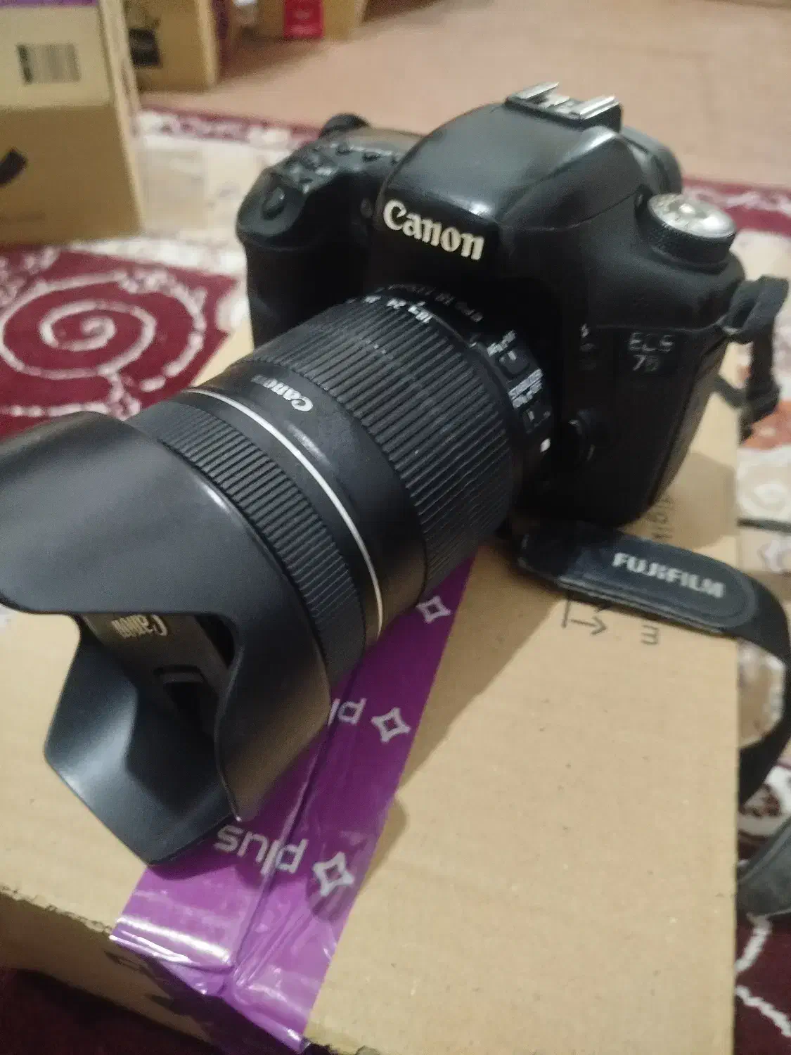 دوربین کانن 7d و دو لنز به قیمت مطالعه کنید|دوربین عکاسی و فیلمبرداری|قزوین, |دیوار