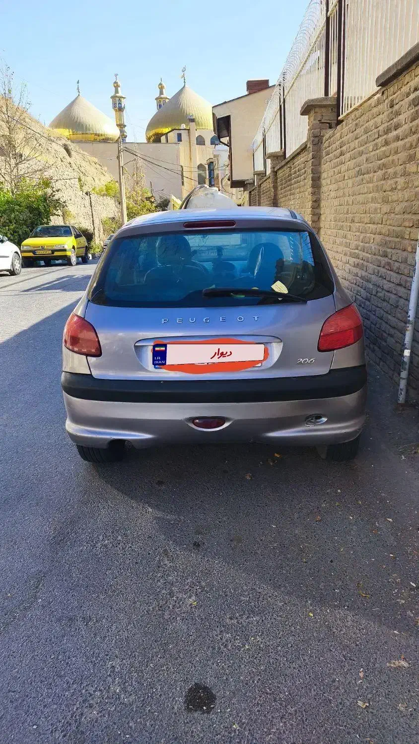 206 تیپ 2 مدل 90|خودرو سواری و وانت|لواسان, |دیوار