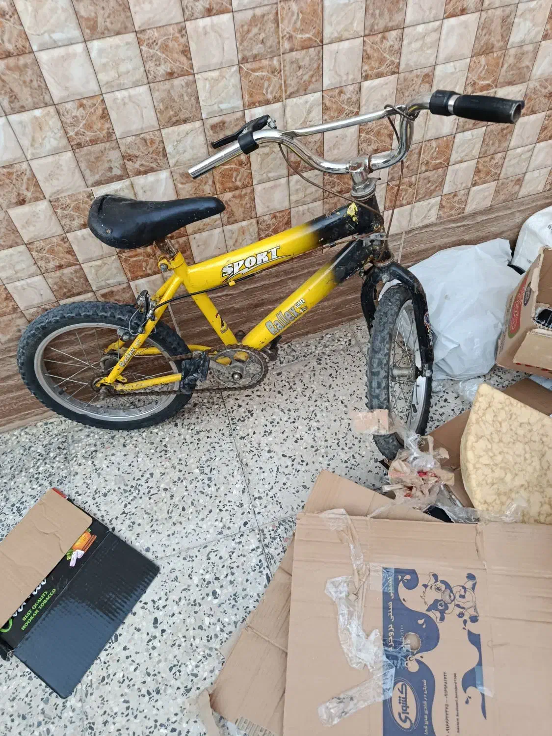 دوچرخه کارکرده|دوچرخه، اسکیت، اسکوتر|کاشان, کارگر|دیوار