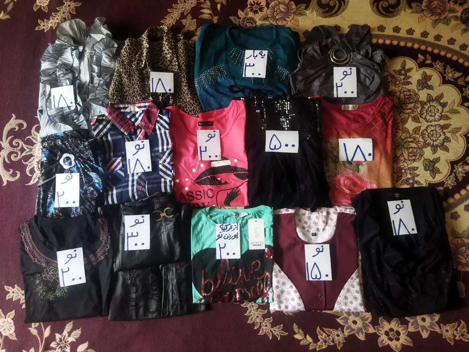 همه اینا فروش فوری با لباس ها|لباس|زنجان, |دیوار