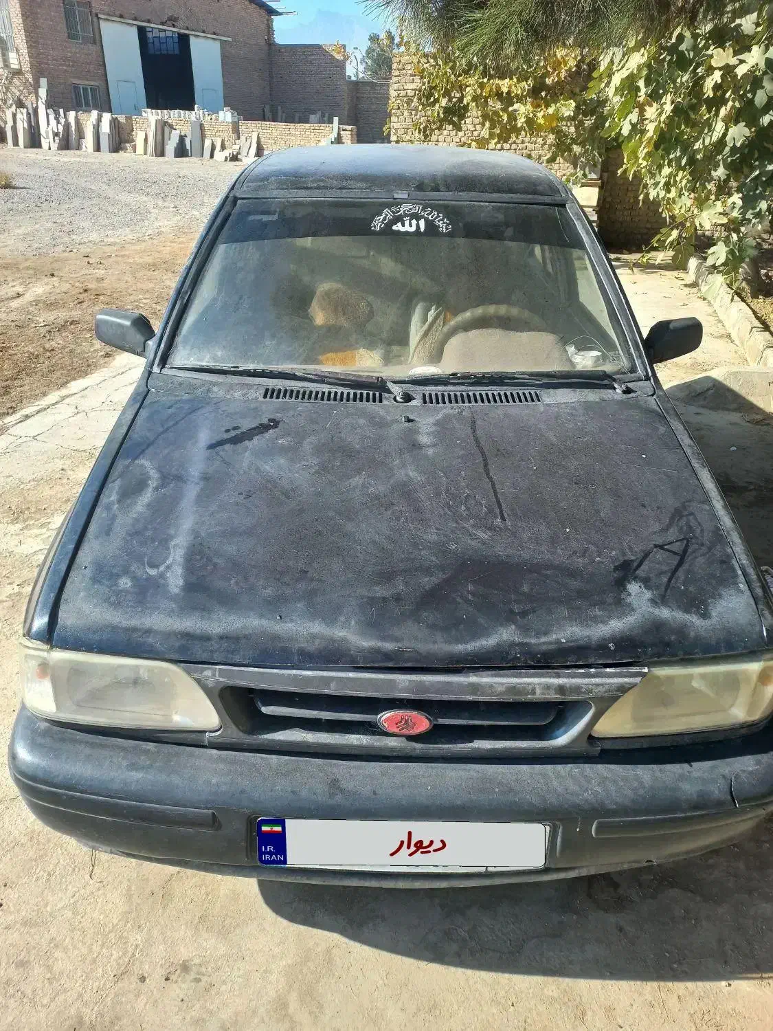 پراید مدل ۸۳ رنگ مشکی انژکتور|خودرو سواری و وانت|مهریز, |دیوار