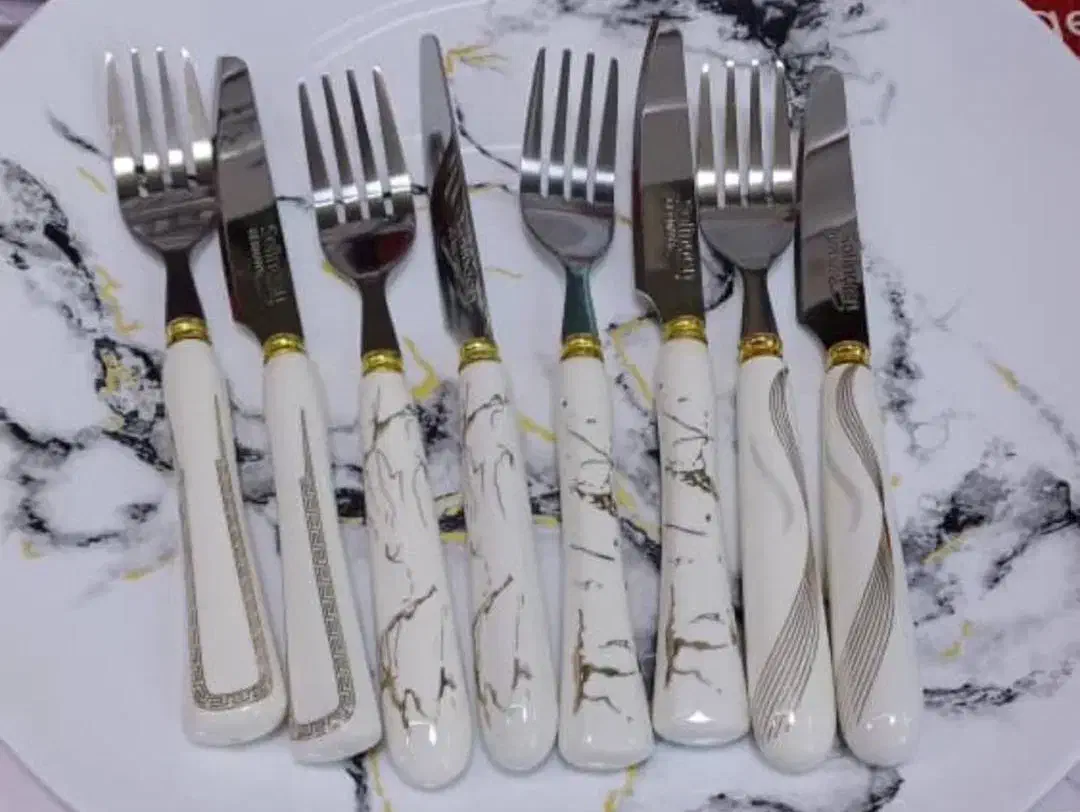 کارد و چنگال چاقو چنگال سرامیکی کاردوچنگال|ظروف سرو و پذیرایی|قم, نیروگاه|دیوار